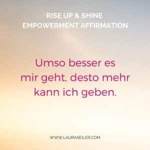 Rise Up & Shine Empowerment Day 15